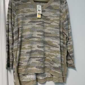 c & c California 2x lightweight camo top